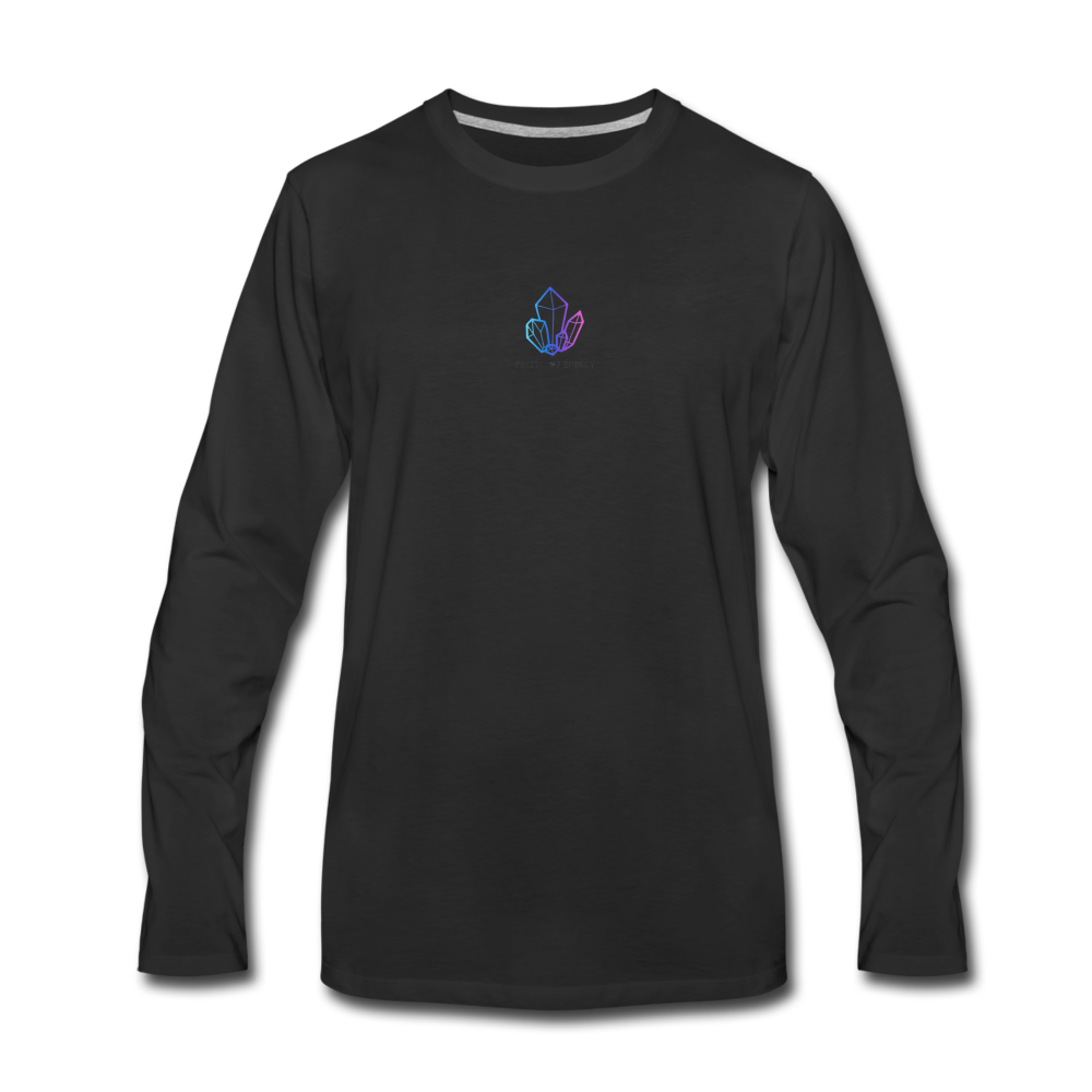 facets_of_energy Long Sleeve T-Shirt - black