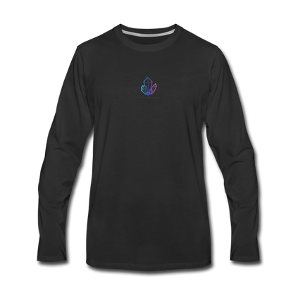 facets_of_energy Long Sleeve T-Shirt - black
