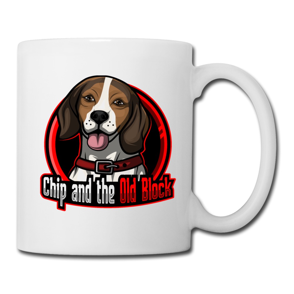 Chip And The Old Block Coffee/Tea Mug - white