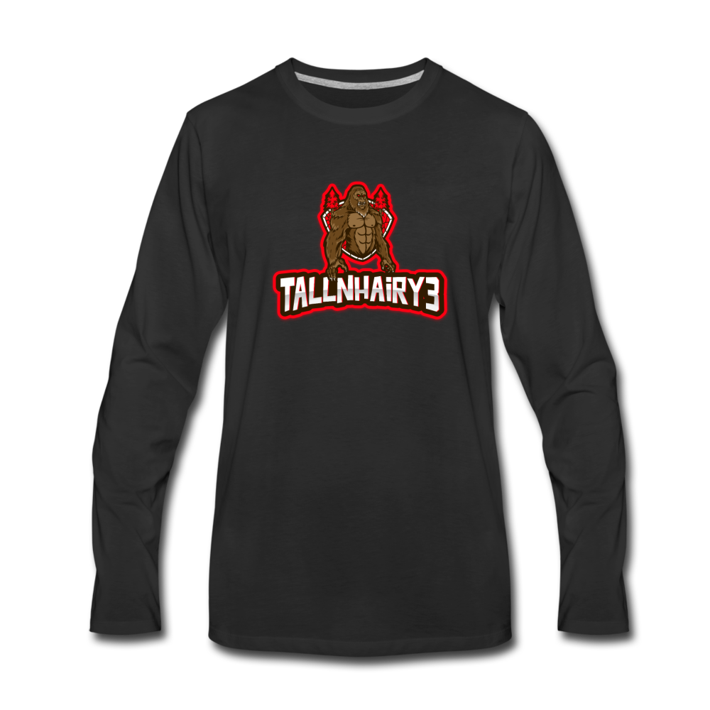 Tallnhairy's Long Sleeve T-Shirt - black