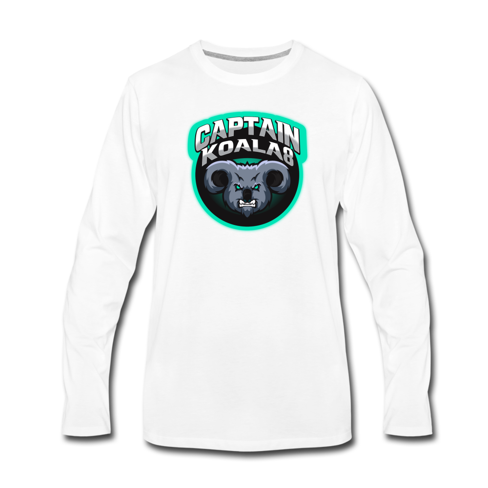 CaptainKoala8 Long Sleeve T-Shirt - white