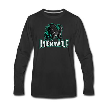 iinigmawolf Long Sleeve T-Shirt - black
