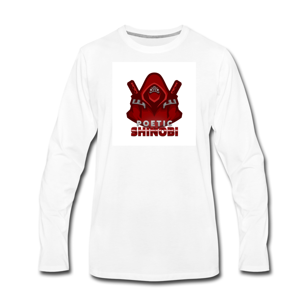 Shinobi Long Sleeve T-Shirt - white