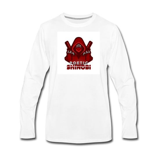 Shinobi Long Sleeve T-Shirt - white