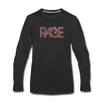Rage Asylum Long Sleeve T-Shirt - black