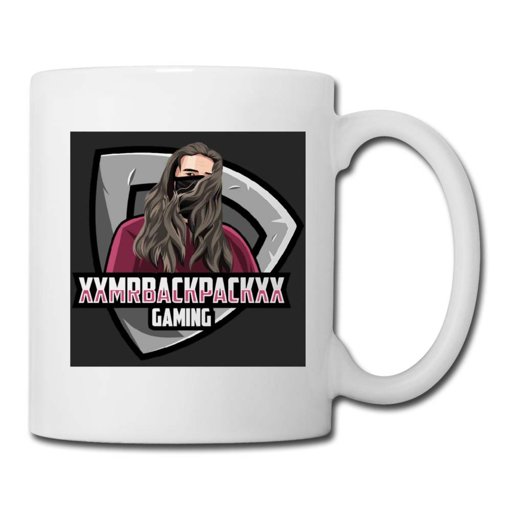 Backpack Gaming Coffee/Tea Mug - white