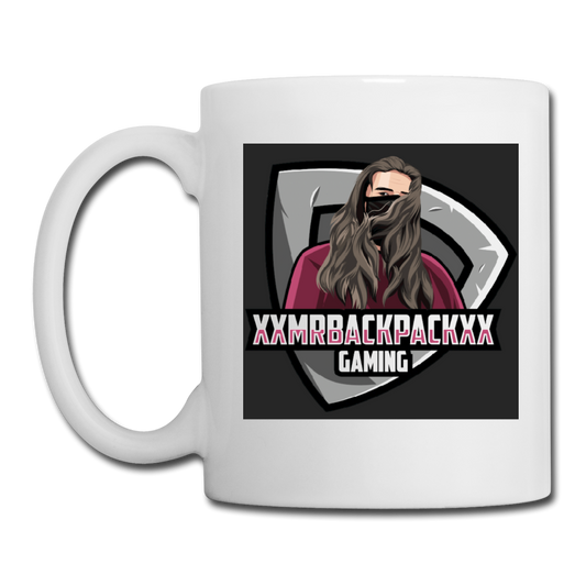 Backpack Gaming Coffee/Tea Mug - white