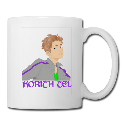 Korith Tel Coffee/Tea Mug - white