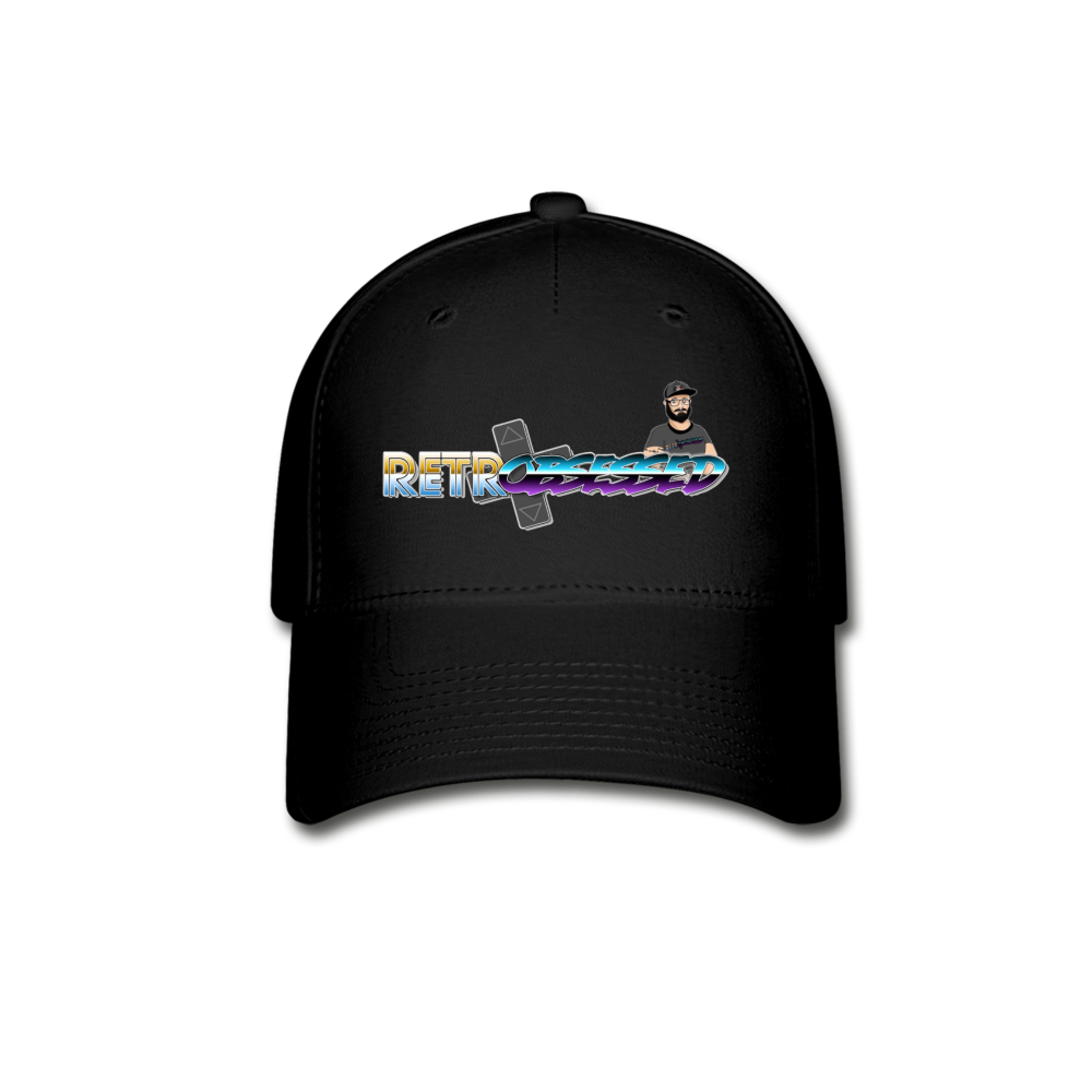 RetrO Baseball Cap - black