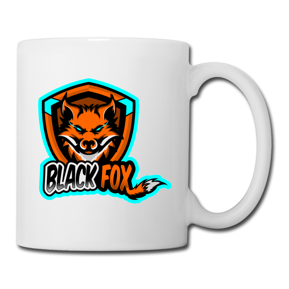 BLACKFOX NATION Coffee/Tea Mug - white