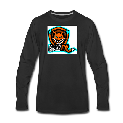 BLACKFOX NATION Long Sleeve T-Shirt - black