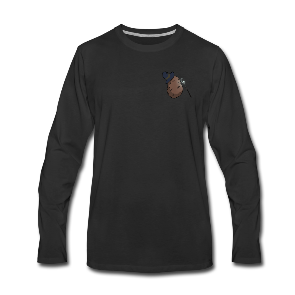 The Potato Long Sleeve T-Shirt - black