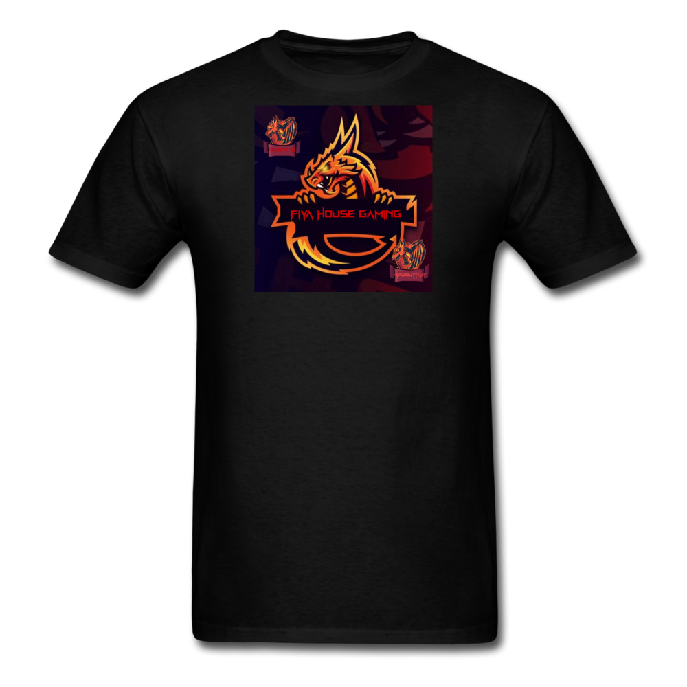 Fiya House Gaming T-Shirt - black