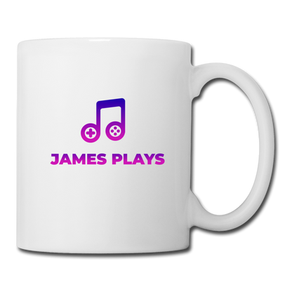 JamesPlaysGm Coffee/Tea Mug - white