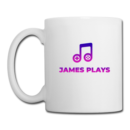 JamesPlaysGm Coffee/Tea Mug - white