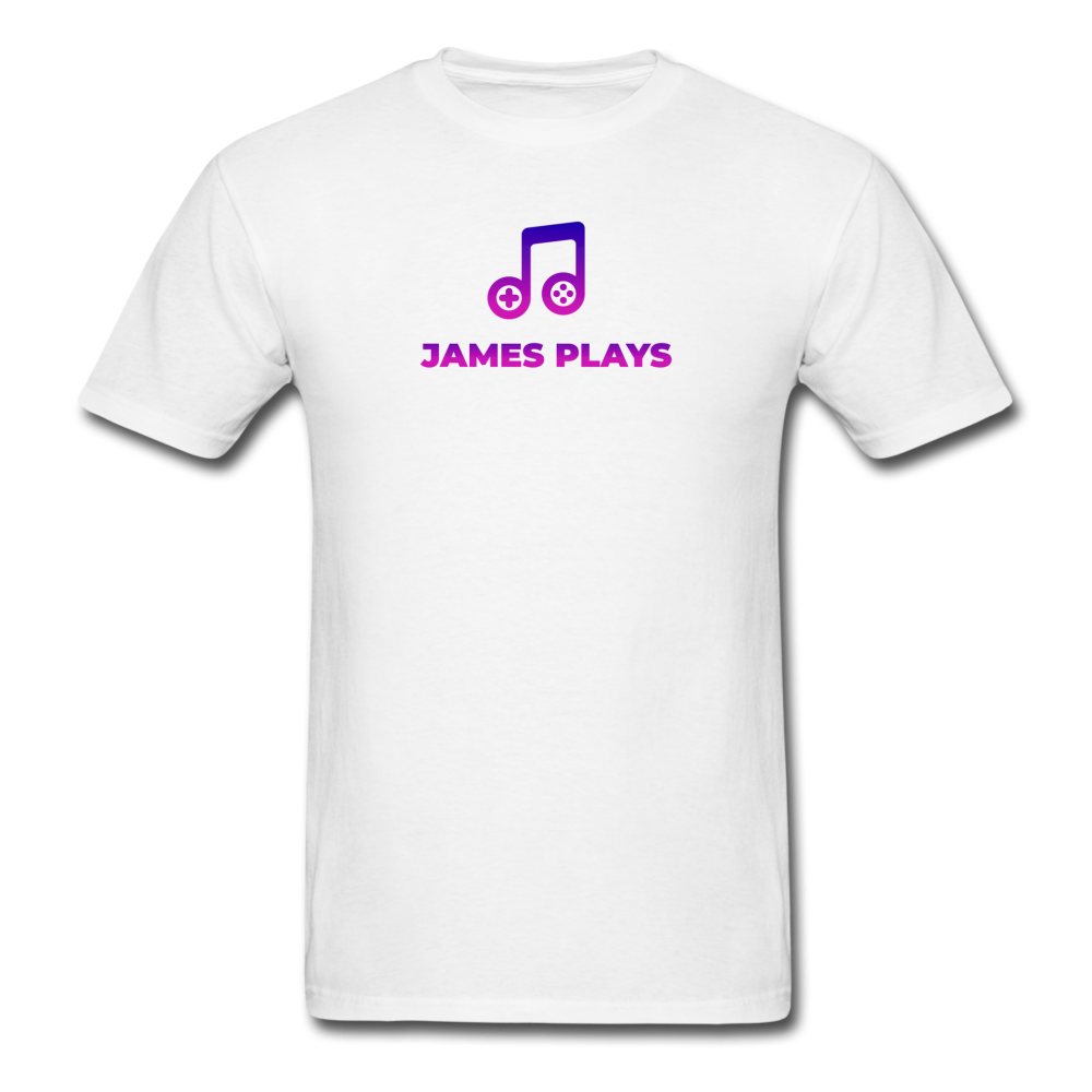 JamesPlaysGm T-Shirt - white