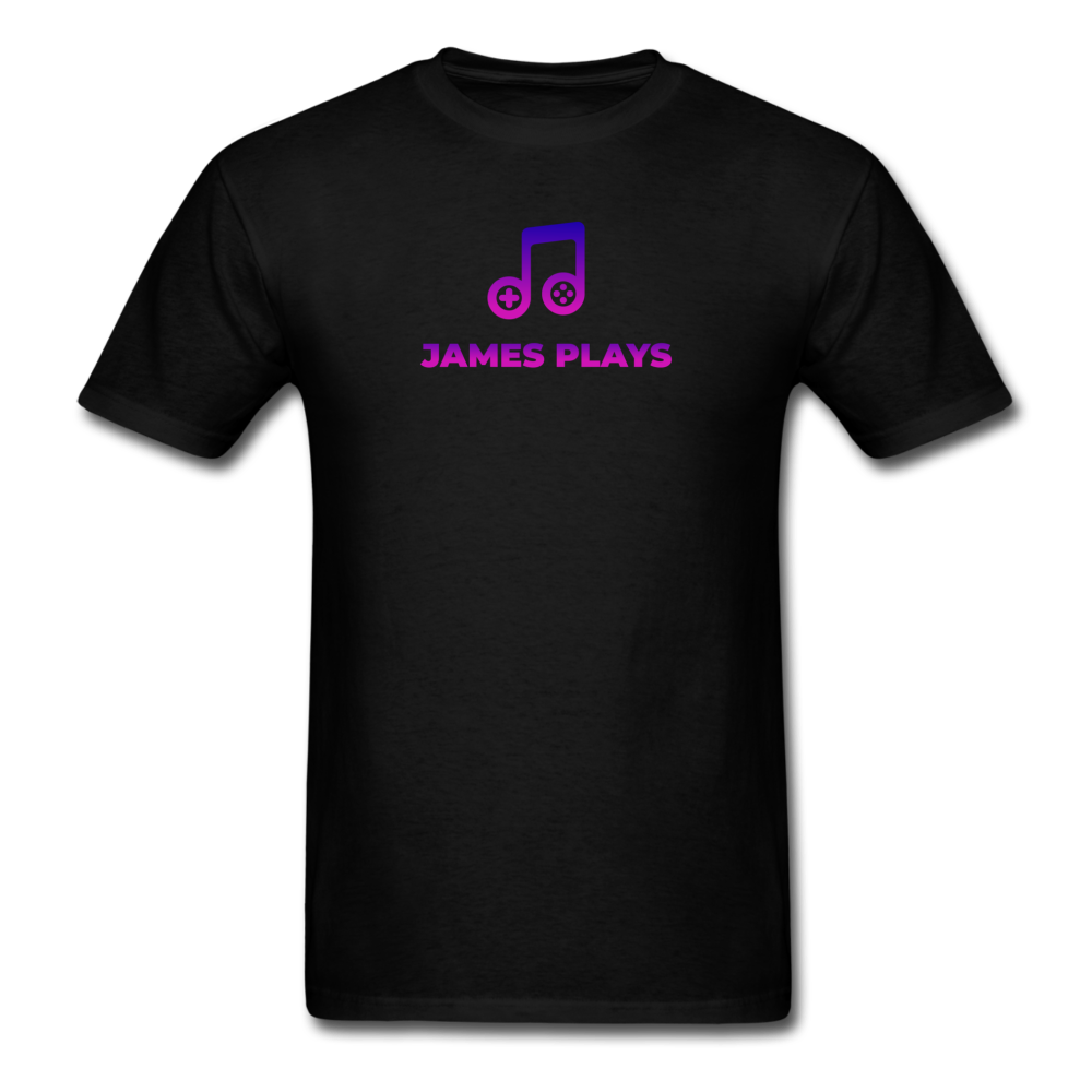 JamesPlaysGm T-Shirt - black