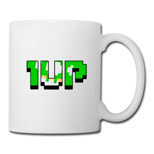 1up Coffee/Tea Mug - white