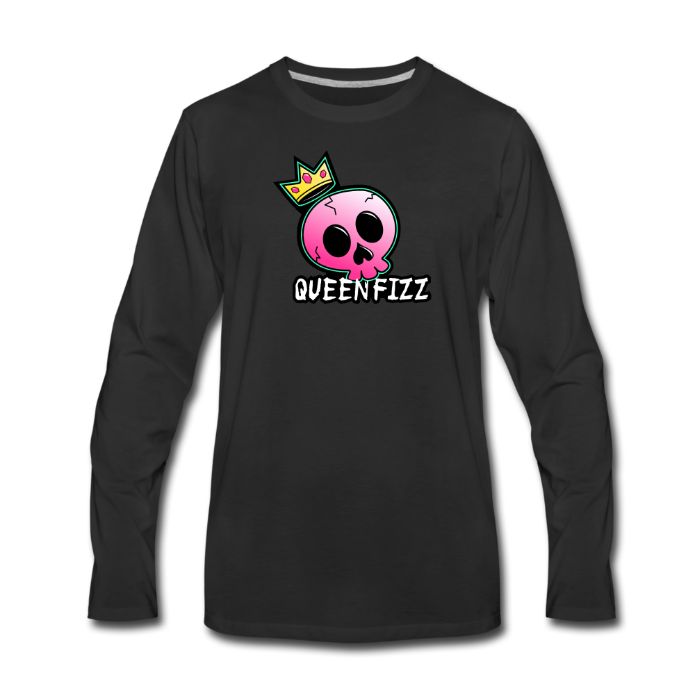QueenFizz Long Sleeve T-Shirt - black