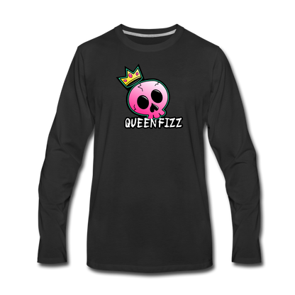 QueenFizz Long Sleeve T-Shirt - black