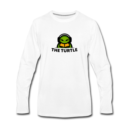 The Turtle Long Sleeve T-Shirt - white