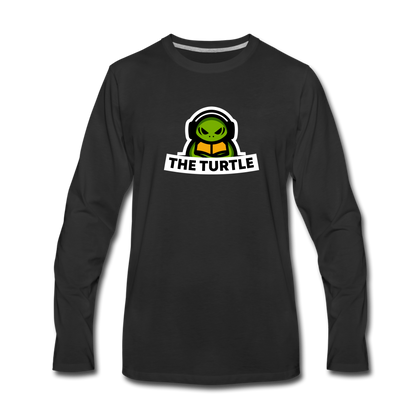 The Turtle Long Sleeve T-Shirt - black