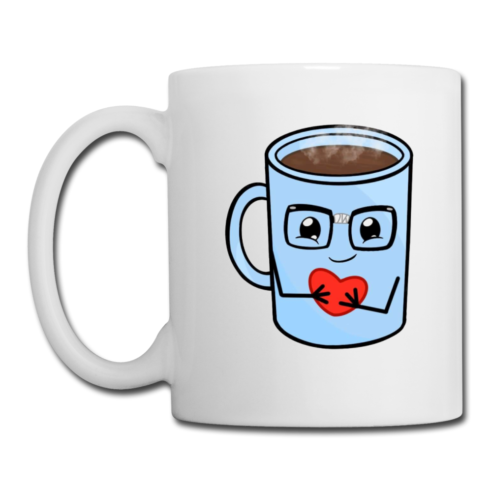 BARE BONEZ Coffee/Tea Mug - white
