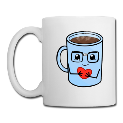 BARE BONEZ Coffee/Tea Mug - white