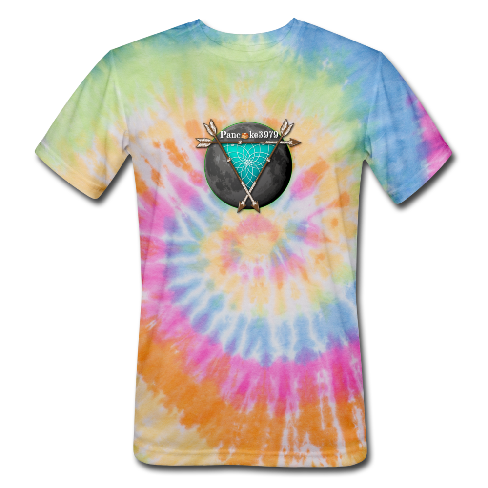 Pancake Gaming Unisex Tie Dye T-Shirt - rainbow