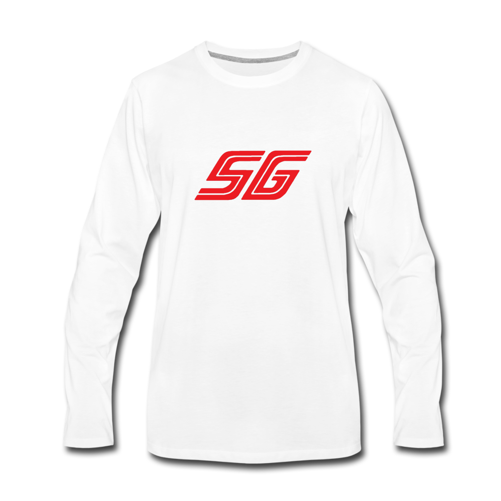 Stig Gaming Long Sleeve T-Shirt - white