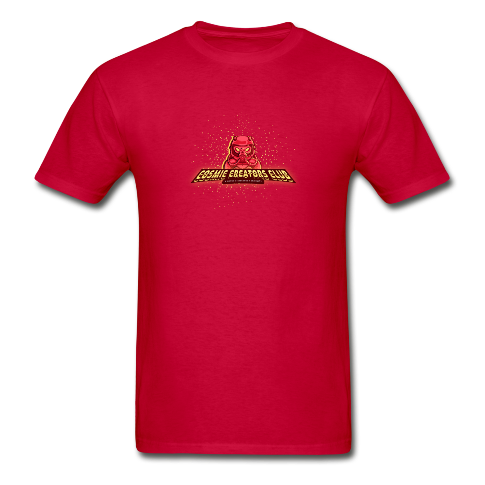 Cosmic Illithid Hanes Adult Tagless T-Shirt #2 - red