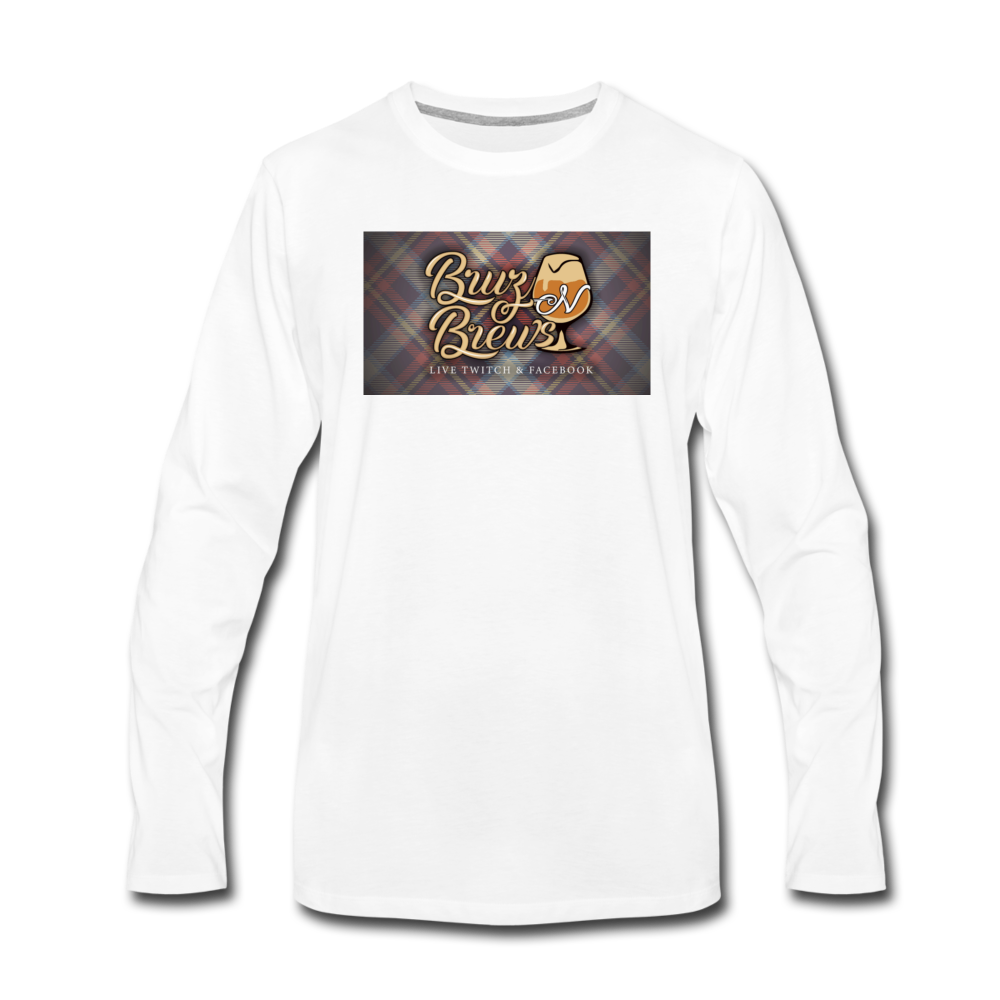 BruzNBrews Long Sleeve T-Shirt - white