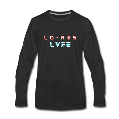 LoResLyfe Long Sleeve T-Shirt - black