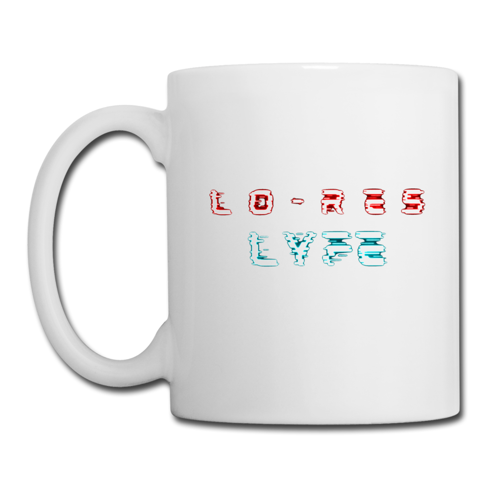 LoResLyfe Coffee/Tea Mug - white