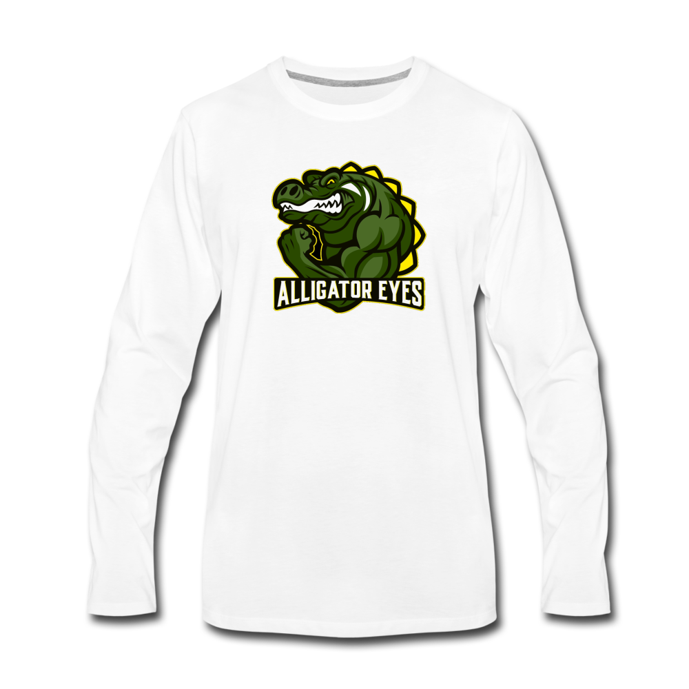 Gators Swamp Long Sleeve T-Shirt - white
