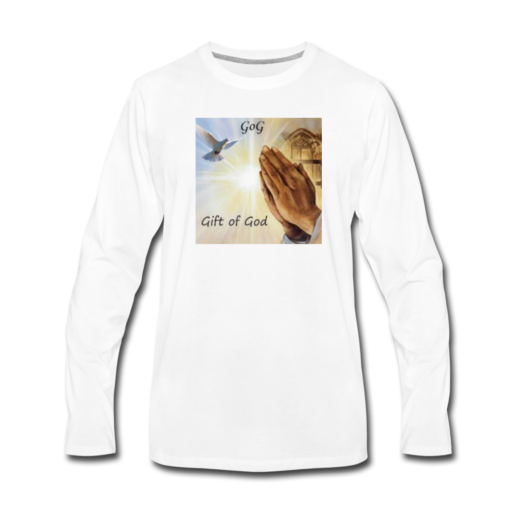 Gift of God Long Sleeve T-Shirt - white