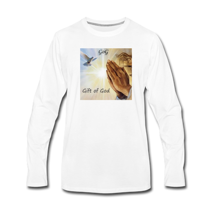 Gift of God Long Sleeve T-Shirt - white