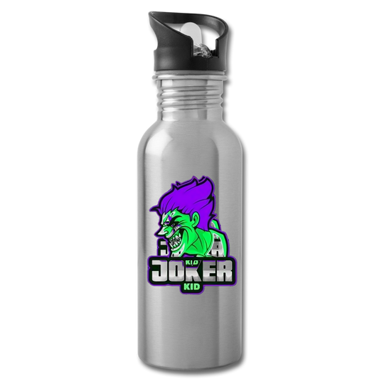 JokerKid Water Bottle - silver