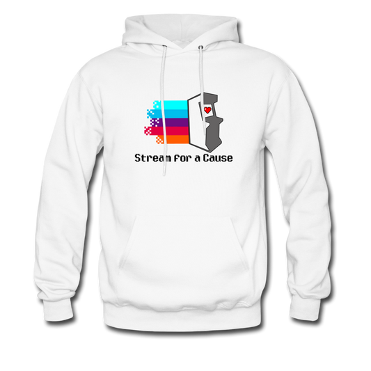 Stream for a Cause Hoodie - white