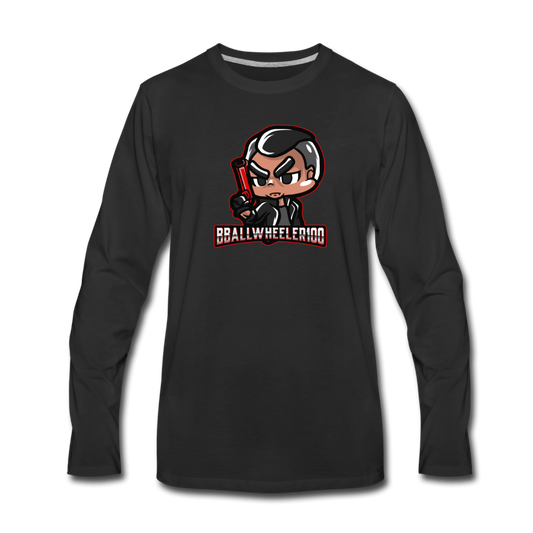 Bballwheeler100 Long Sleeve T-Shirt - black