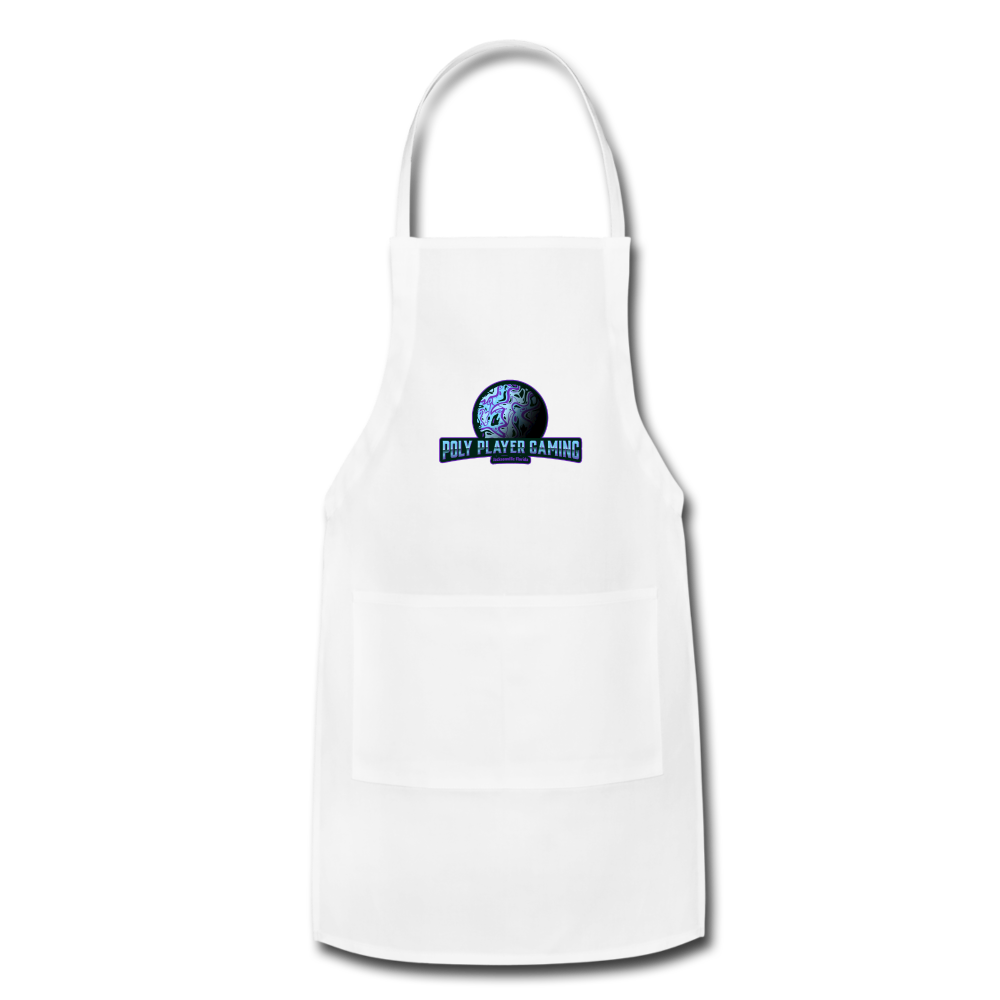 Poly player Adjustable Apron - white