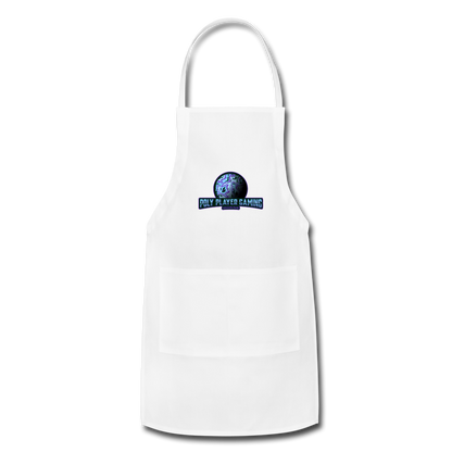 Poly player Adjustable Apron - white