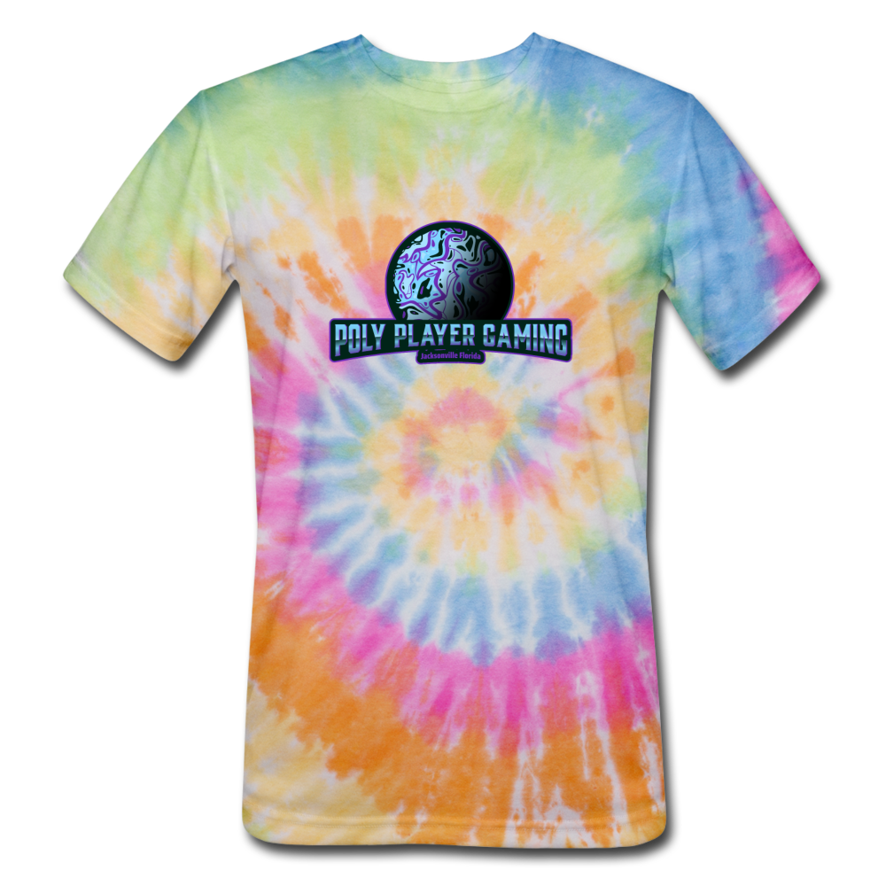 Poly player Tie Dye T-Shirt - rainbow