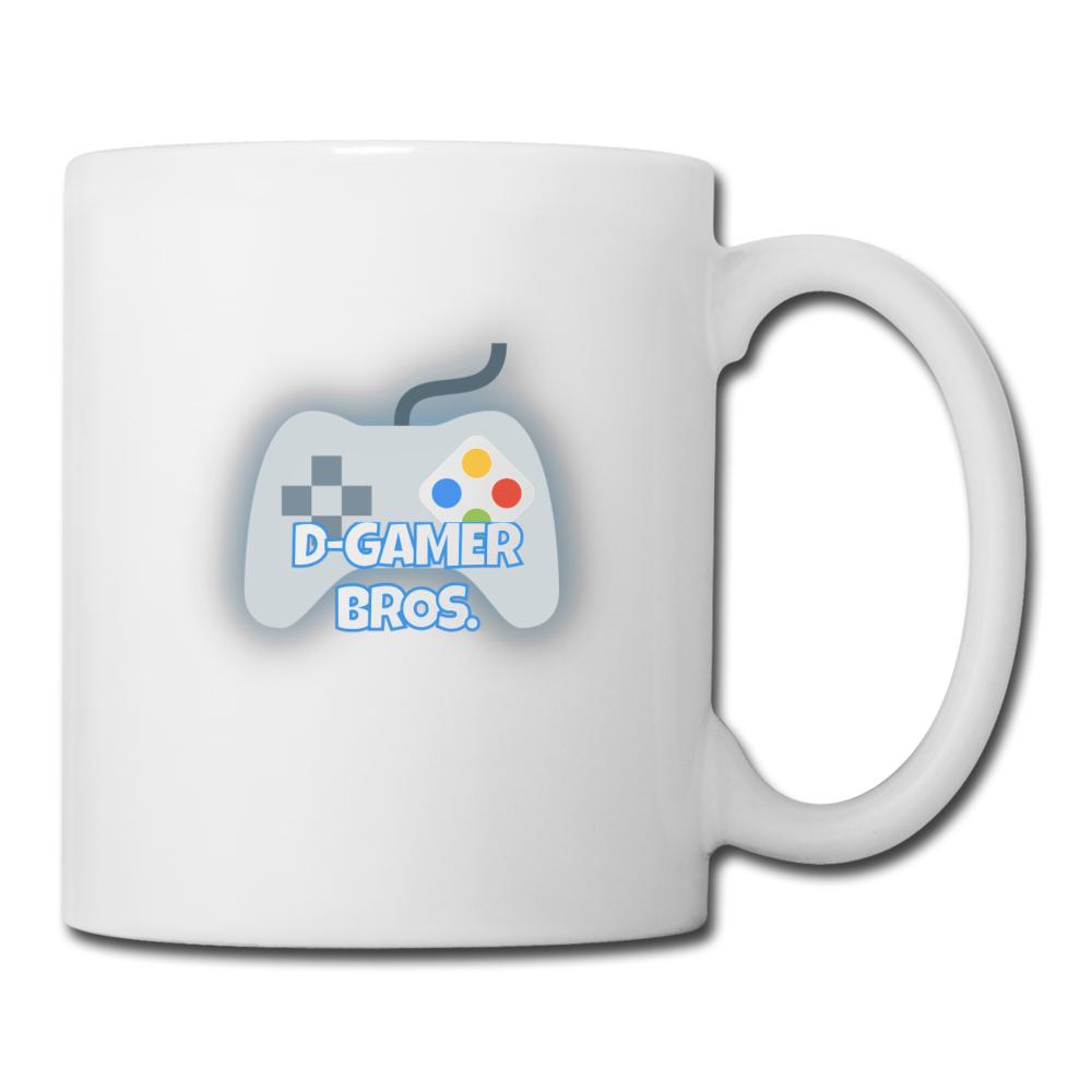 D-Gamer Bros. Coffee/Tea Mug - white