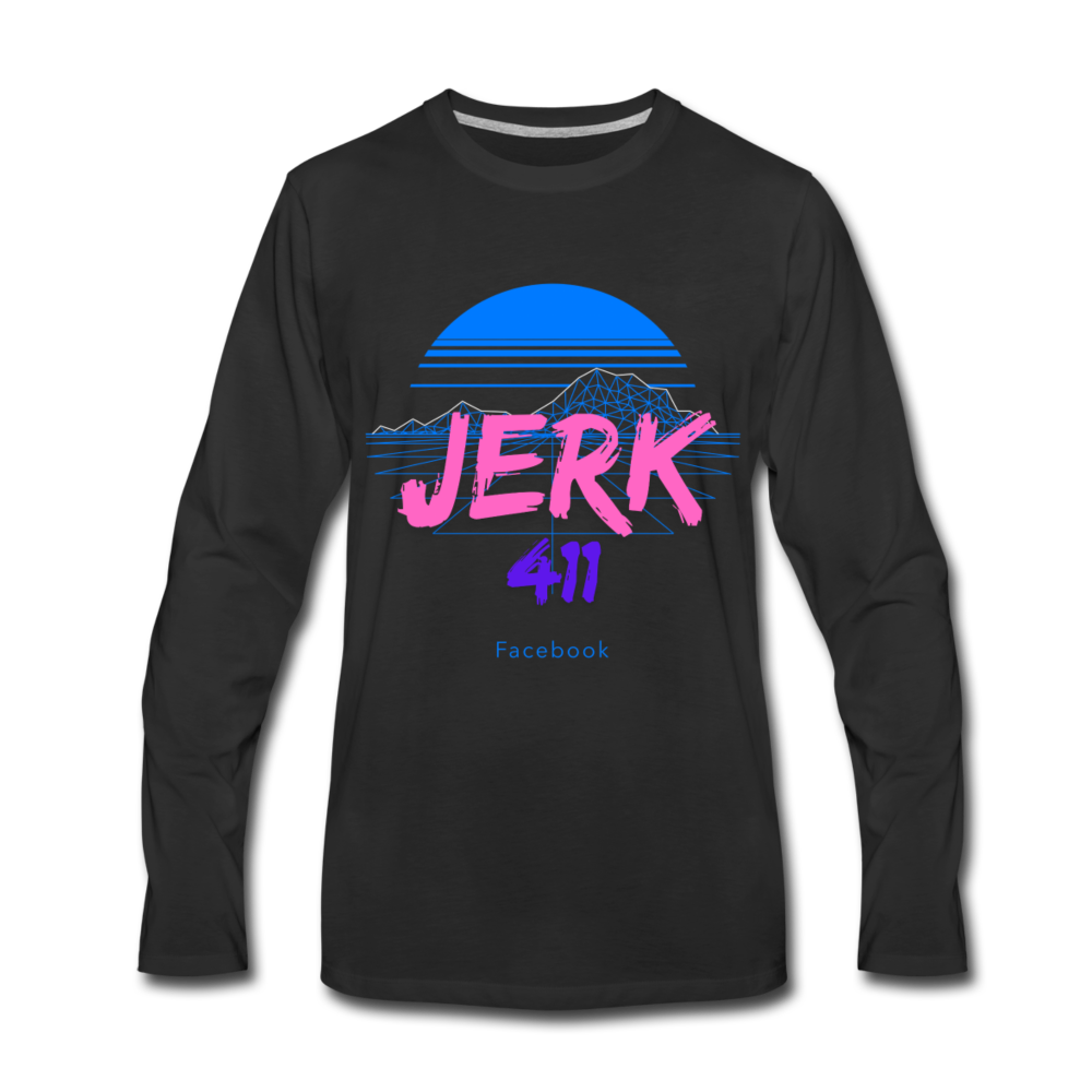 Jerk411 Long Sleeve T-Shirt - black