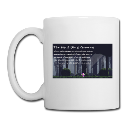 TheWildBenjiMerch Coffee/Tea Mug - white