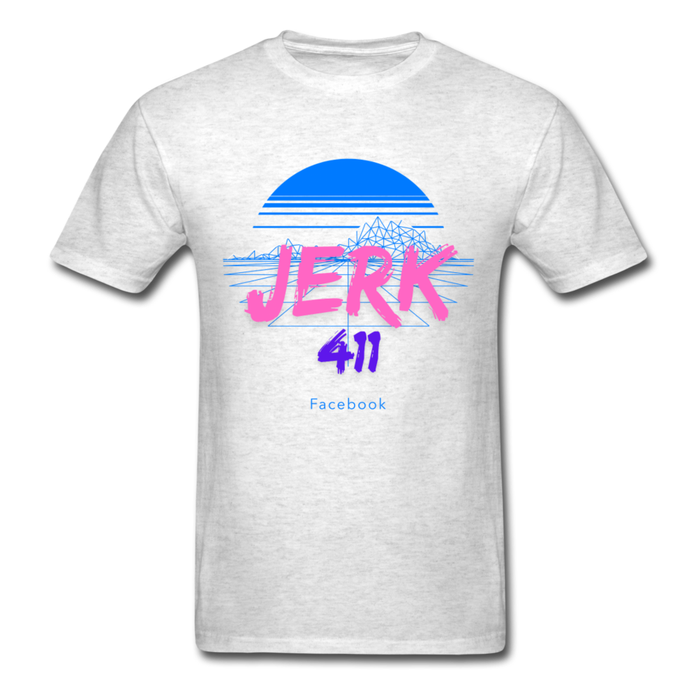 Jerk411 T-Shirt - light heather gray
