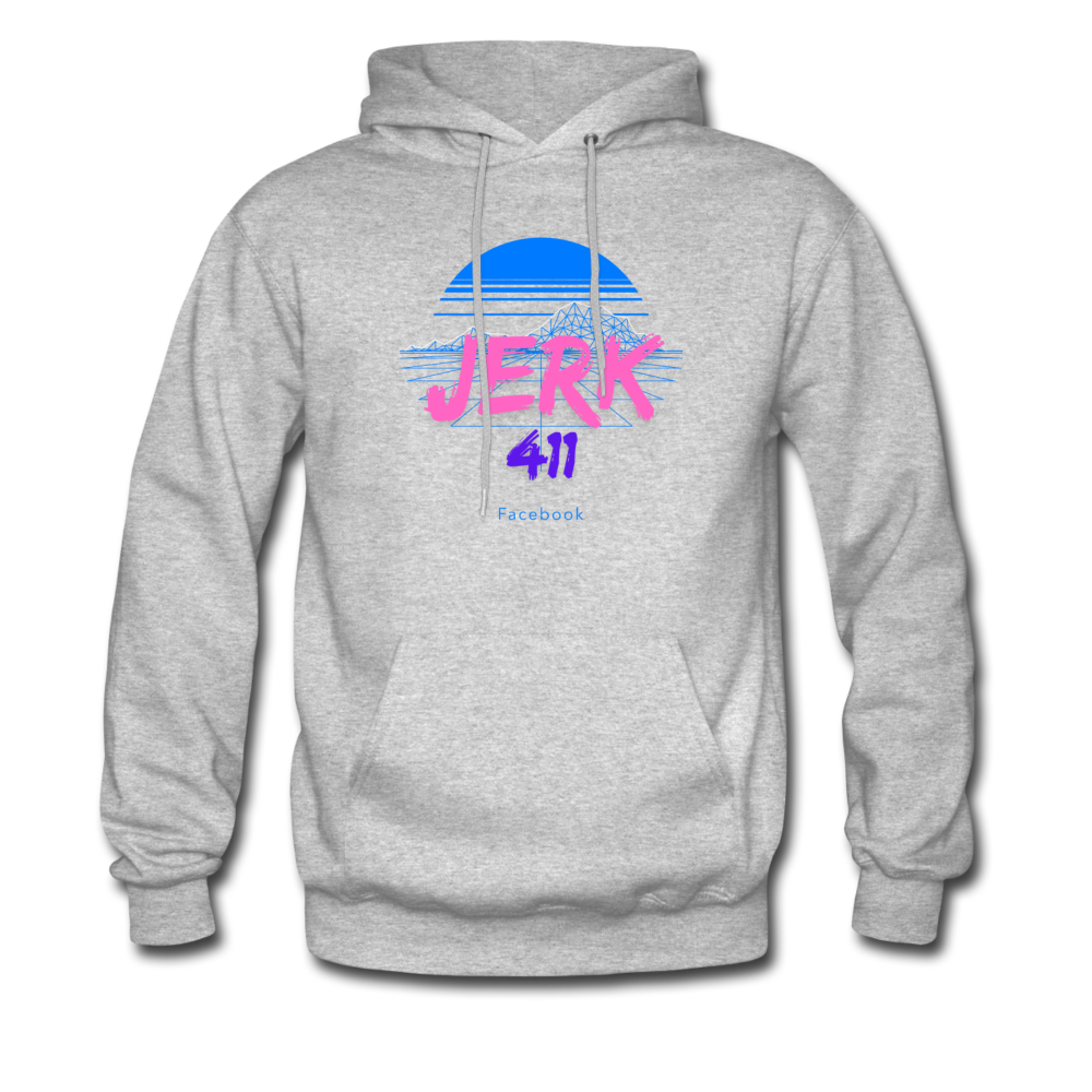 Jerk411 Hoodie - heather gray