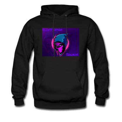 Cloudy nation squad Hoodie - black