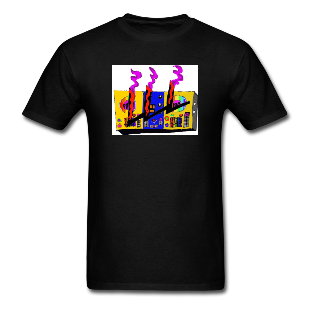 DJ Rainbow Factory's T-Shirt - black